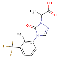 CAS: | PC300923 | 2-{4-[2-Methyl-3-(trifluoromethyl)phenyl]-5-oxo-4,5-dihydro-1H-1,2,4-triazol-1-yl}propanoic acid