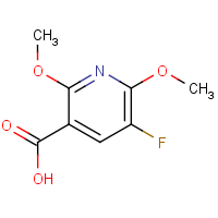 CAS: 2167849-35-4 | PC300938 | 5-Fluoro-2,6-dimethoxynicotinic acid