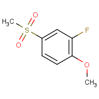 CAS: 20951-14-8 | PC300944 | 2-Fluoro-1-methoxy-4-(methylsulfonyl)benzene