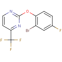 CAS:1455953-78-2 | PC300969 | 2-(2-Bromo-4-fluorophenoxy)-4-(trifluoromethyl)pyrimidine