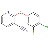 CAS: 1542060-32-1 | PC300971 | 2-(4-Chloro-3-fluorophenoxy)nicotinonitrile