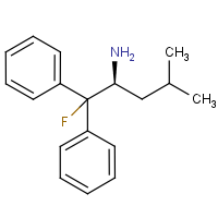 CAS: 274674-22-5 | PC301009 | (S)-(-)-2-Amino-1-fluoro-4-methyl-1,1-diphenylpentane