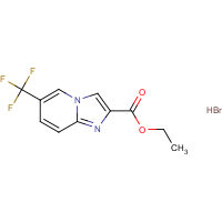 CAS: | PC301011 | Ethyl 6-(trifluoromethyl)imidazo[1,2-a]pyridine-2-carboxylate hydrobromide