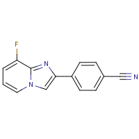 CAS: 2366994-15-0 | PC301014 | 4-(8-Fluoroimidazo[1,2-a]pyridin-2-yl)benzonitrile