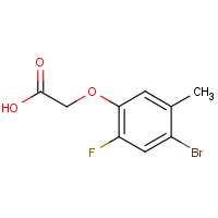 CAS: 2270912-83-7 | PC301019 | (4-Bromo-2-fluoro-5-methylphenoxy)acetic acid