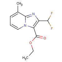 CAS:2514942-05-1 | PC301031 | Ethyl 8-methyl-2-(difluoromethyl)imidazo[1,2-a]pyridine-3-carboxylate