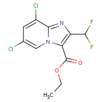 CAS:2451256-45-2 | PC301051 | Ethyl 6,8-dichloro-2-(difluoromethyl)imidazo[1,2-a]pyridine-3-carboxylate