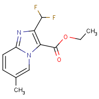 CAS:2514953-09-2 | PC301054 | Ethyl 2-(difluoromethyl)-6-methylimidazo[1,2-a]pyridine-3-carboxylate