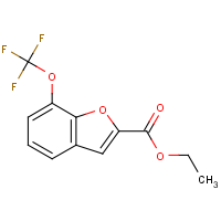 CAS: | PC301061 | Ethyl 7-(trifluoromethoxy)-1-benzofuran-2-carboxylate