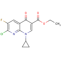 CAS:96568-07-9 | PC301101 | Ethyl 1-Cyclopropyl-7-chloro-6-fluoro-1,4-dihydro-4-oxo-1,8-naphthylridine carboxylate