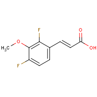 CAS: 886499-22-5 | PC302012 | 2,4-Difluoro-3-methoxycinnamic acid