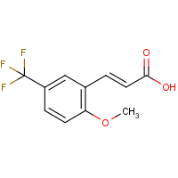 CAS:773133-16-7 | PC302032 | 2-Methoxy-5-(trifluoromethyl)cinnamic acid