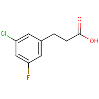 CAS:886498-21-1 | PC302033 | 3-(3-Chloro-5-fluorophenyl)propionic acid