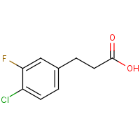 CAS: 881189-65-7 | PC302035 | 3-(4-Chloro-3-fluorophenyl)propionic acid