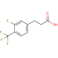 CAS:916420-40-1 | PC302042 | 3-[3-Fluoro-4-(trifluoromethyl)phenyl]propionic acid