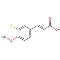 CAS: 713-85-9 | PC302055 | 3-Fluoro-4-methoxycinnamic acid