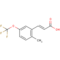 CAS:1262019-25-9 | PC302082 | 2-Methyl-5-(trifluoromethoxy)cinnamic acid