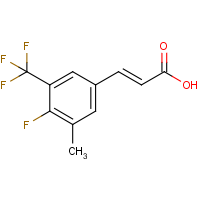 CAS:1373921-81-3 | PC302113 | 4-Fluoro-3-methyl-5-(trifluoromethyl)cinnamic acid