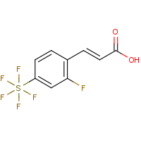 CAS:1240261-78-2 | PC302170 | 2-Fluoro-4-(pentafluorosulphur)cinnamic acid