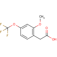 CAS:886500-45-4 | PC302175 | 2-Methoxy-4-(trifluoromethoxy)phenylacetic acid