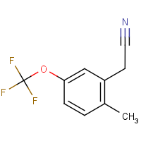 CAS: 1261683-78-6 | PC302181 | 2-Methyl-5-(trifluoromethoxy)phenylacetonitrile