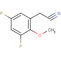 CAS: 886761-64-4 | PC302184 | 3,5-Difluoro-2-methoxyphenylacetonitrile