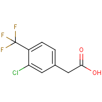 CAS:1000568-54-6 | PC302195 | 3-Chloro-4-(trifluoromethyl)phenylacetic acid