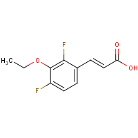 CAS: 1017778-44-7 | PC302199 | 3-Ethoxy-2,4-difluorocinnamic acid