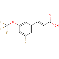CAS:1353001-72-5 | PC302202 | 3-Fluoro-5-(trifluoromethoxy)cinnamic acid