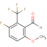 CAS:1373921-01-7 | PC302203 | 3-Fluoro-6-methoxy-2-(trifluoromethyl)benzaldehyde