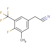 CAS:1373920-75-2 | PC302217 | 4-Fluoro-3-methyl-5-(trifluoromethyl)phenylacetonitrile