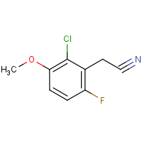 CAS: 1017777-64-8 | PC302234 | 2-Chloro-6-fluoro-3-methoxyphenylacetonitrile