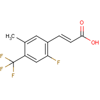 CAS: 1324063-28-6 | PC302245 | 2-Fluoro-5-methyl-4-(trifluoromethyl)cinnamic acid
