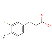 CAS: 881189-62-4 | PC302264 | 3-(3-Fluoro-4-methylphenyl)propionic acid