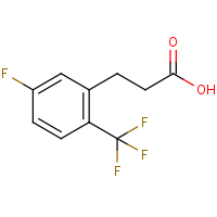 CAS:916420-43-4 | PC302281 | 3-[5-Fluoro-2-(trifluoromethyl)phenyl]propionic acid