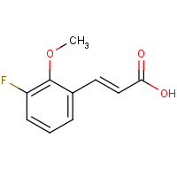 CAS: 1092460-67-7 | PC302299 | 3-Fluoro-2-methoxycinnamic acid