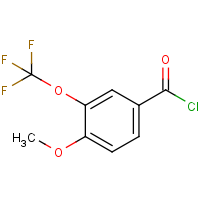 CAS:1070774-23-0 | PC302345 | 4-Methoxy-3-(trifluoromethoxy)benzoyl chloride