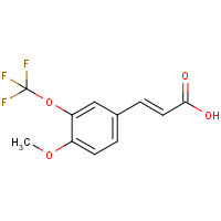 CAS: 1262018-46-1 | PC302347 | 4-Methoxy-3-(trifluoromethoxy)cinnamic acid