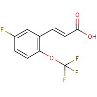 CAS: 1092460-94-0 | PC302359 | 5-Fluoro-2-(trifluoromethoxy)cinnamic acid
