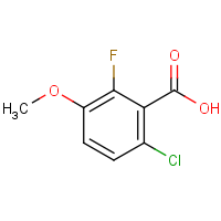 CAS:886499-58-7 | PC302368 | 6-Chloro-2-fluoro-3-methoxybenzoic acid