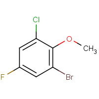 CAS: 222712-93-8 | PC302382 | 2-Bromo-6-chloro-4-fluoroanisole