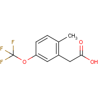 CAS: 1261573-69-6 | PC302391 | 2-Methyl-5-(trifluoromethoxy)phenylacetic acid