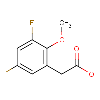 CAS: 886761-63-3 | PC302393 | 3,5-Difluoro-2-methoxyphenylacetic acid