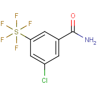 CAS:1240257-35-5 | PC302396 | 3-Chloro-5-(pentafluorosulfur)benzamide