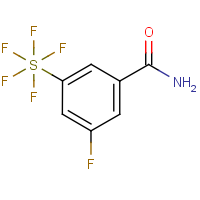 CAS:1240256-88-5 | PC302402 | 3-Fluoro-5-(pentafluorosulfur)benzamide