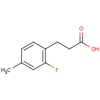 CAS: 852181-17-0 | PC302476 | 3-(2-Fluoro-4-methylphenyl)propionic acid