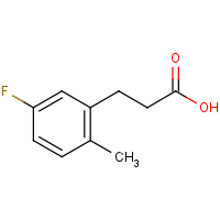 CAS: 137466-13-8 | PC302491 | 3-(5-Fluoro-2-methylphenyl)propionic acid