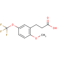 CAS: 1017779-17-7 | PC302502 | 3-[2-Methoxy-5-(trifluoromethoxy)phenyl]propionic acid