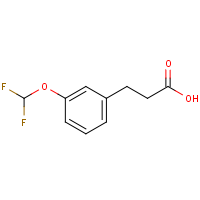 CAS:1092460-66-6 | PC302504 | 3-[3-(Difluoromethoxy)phenyl]propionic acid