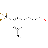 CAS: 1092460-65-5 | PC302511 | 3-[3-Methyl-5-(trifluoromethyl)phenyl]propionic acid